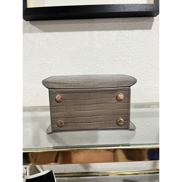 Aspinal Of London Gigi Crocodile Embossed Leather Bag - Picture 8 of 14